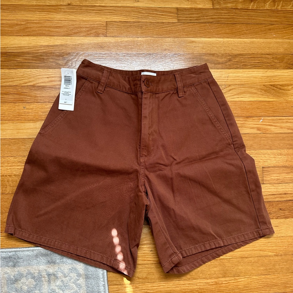 Aritzia Jaden shorts brown size 0